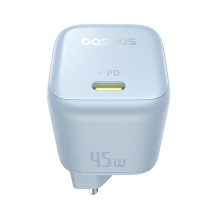 Carregador de Rede Baseus PicoGo, 45W, 3A, 1 x USB-C, Azul P10176800313-00
