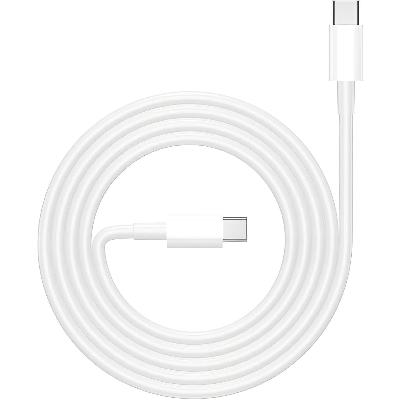 Carregador de Rede com Cabo USB-C Prestico F8S, 20W, 3A, 1 x USB-C, Branco