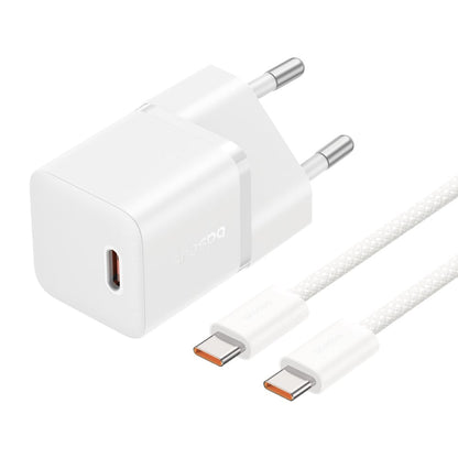 Carregador de Rede com Cabo USB-C Baseus GaN5, 20W, 3A, 1 x USB-C, Branco P10110900213-01