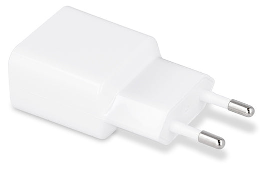 Carregador de Rede com Cabo USB-C MaXlife MXTC-01, 10.5W, 2.1A, 1 x USB-A, Branco