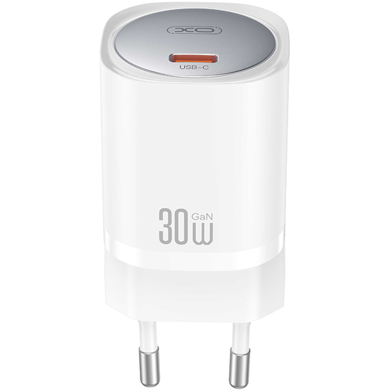 XO Design CE20, 30W, 3A, 1 x USB-C, branco 