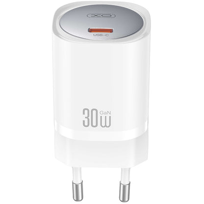 XO Design CE20, 30W, 3A, 1 x USB-C, branco 