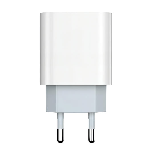 Carregador de Rede com Cabo USB-C Prestico F8S, 20W, 3A, 1 x USB-C, Branco