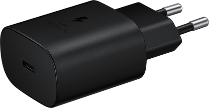 Samsung EP-TA800B + DA705BBE, 25W, 3A, 1 x USB-C, preto GP-PTU021SOABQ