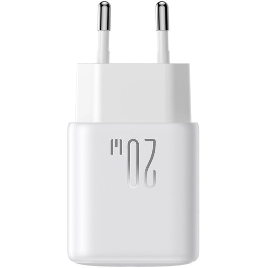 Carregador de Rede com Cabo Lightning Joyroom JR-TCF20, 20W, 3A, 1 x USB-C, Branco