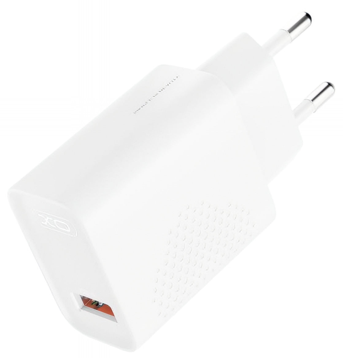 Carregador de Rede com Cabo microUSB XO Design L159, 18W, 3A, 1 x USB-A, Branco