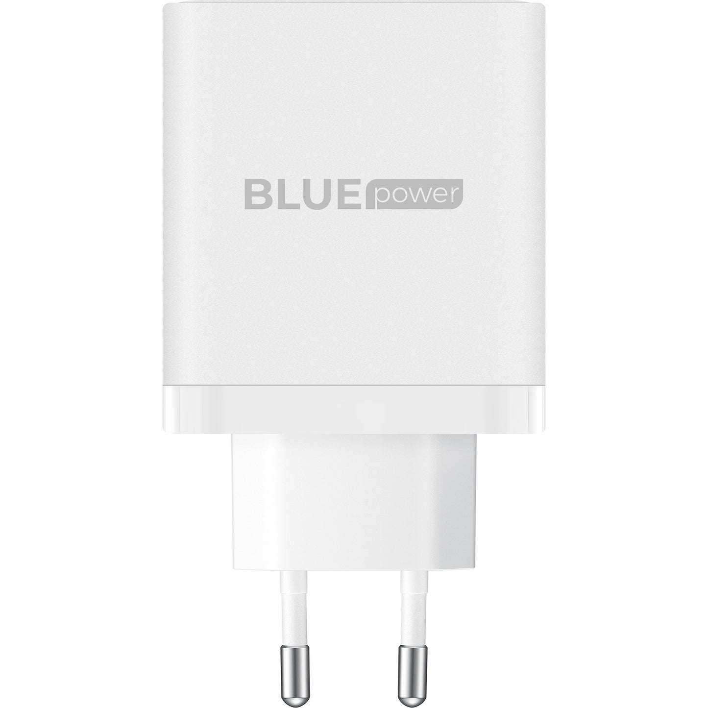 Carregador de rede com cabo USB-C BLUE Power BPCE04, 65 W, 3,25 A, 1 x USB-A - 2 x USB-C, branco