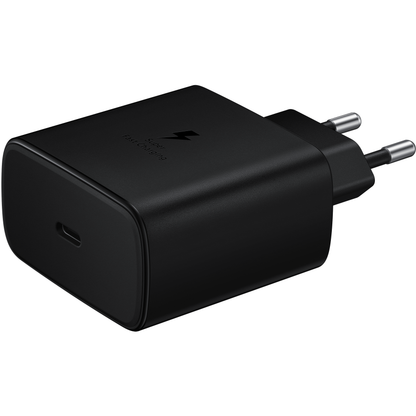 Samsung EP-TA845 + DA705BBE, 45W, 4,05A, 1 x USB-C, preto 