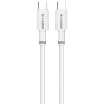 Carregador de rede com cabo USB-C BLUE Power BPCE04, 65 W, 3,25 A, 1 x USB-A - 2 x USB-C, branco