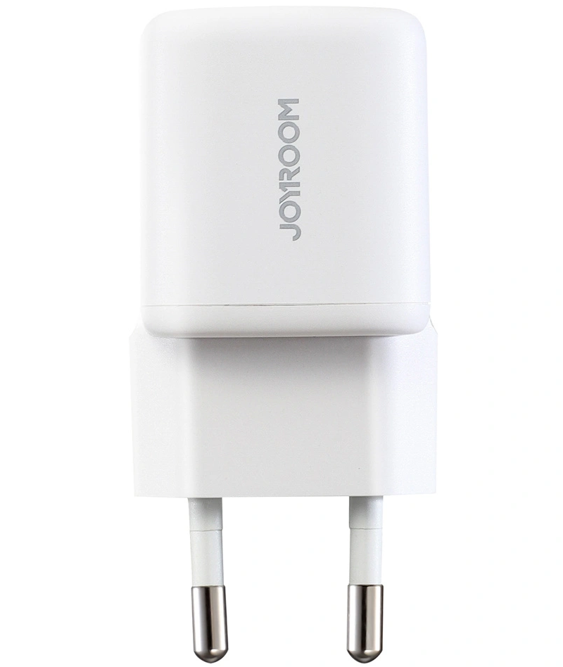 Carregador de Rede com Cabo Lightning Joyroom JR-TG7, 33W, 3A, 1 x USB-A - 1 x USB-C, Branco