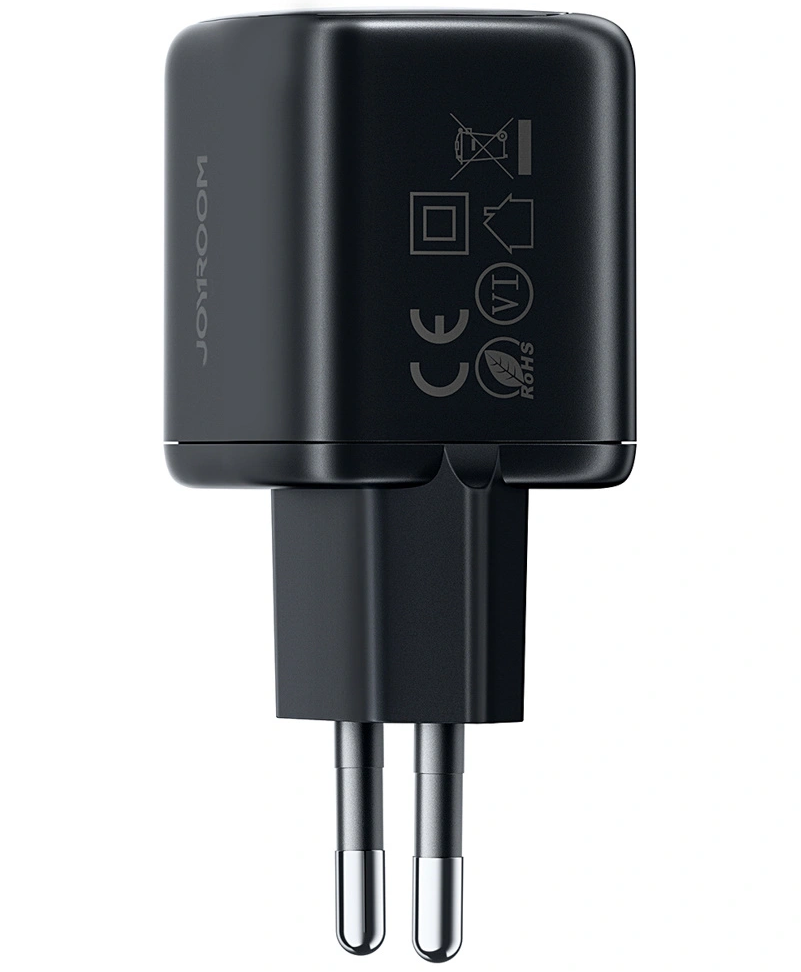 Carregador de Rede com Cabo Lightning Joyroom JR-TG7, 33W, 3A, 1 x USB-A - 1 x USB-C, Preto