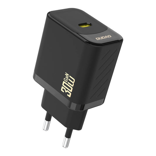 Carregador de Rede Dudao A27P, 30W, 3A, 1 x USB-C, Preto