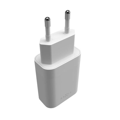 Carregador de Rede Fixed, 35W, 3A, 2 x USB-C, Branco