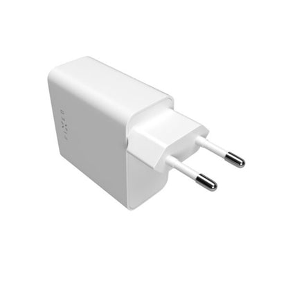 Carregador de Rede Fixed, 65W, 3.25A, 2 x USB-C, Branco