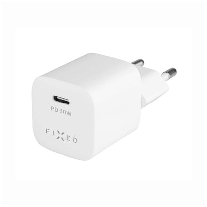 Carregador de Rede Fixed Mini, 30W, 3A, 1 x USB-C, Branco