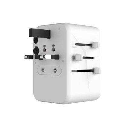 Carregador de Rede Fixed Travel, 65W, 3.25A, 2 x USB-A - 3 x USB-C, Branco