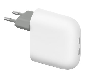 Carregador de Rede Google, 67W, 4A, 2 x USB-C, Branco GA09856-EU