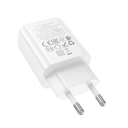Carregador de Rede HOCO N62, 30W, 3A, 1 x USB-C, Branco