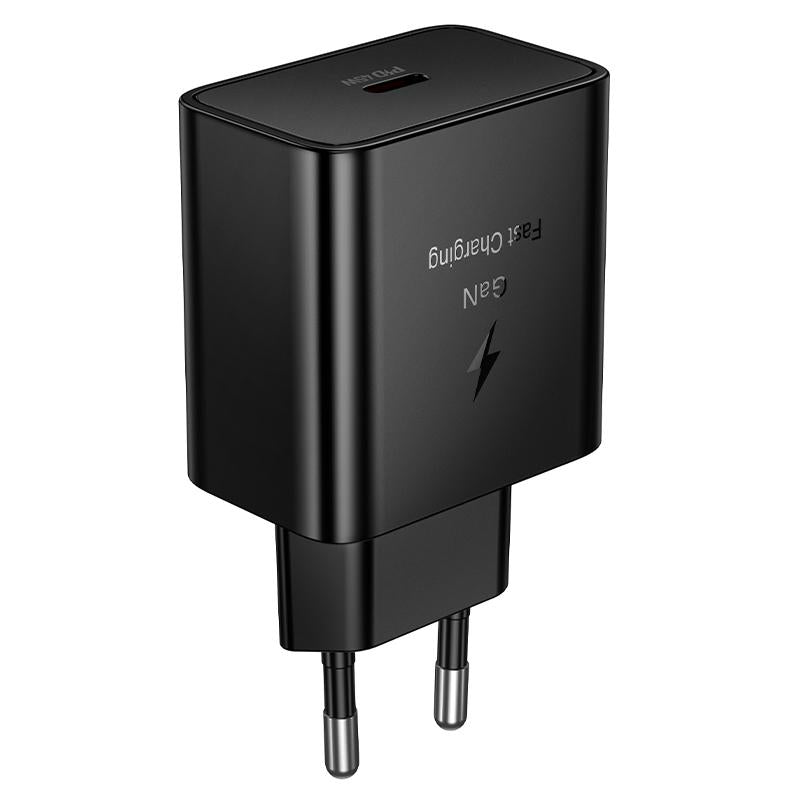 Carregador de Rede HOCO N77, 45W, 3A, 1 x USB-C, Preto