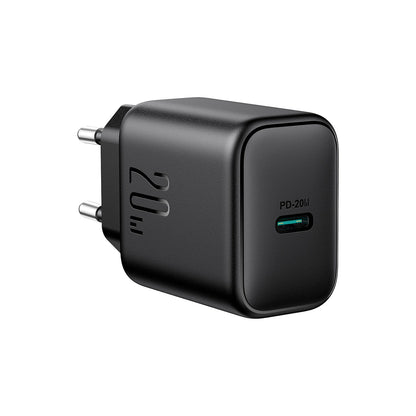 Carregador de Rede Joyroom JR-TCF20, 20W, 3A, 1 x USB-C, Preto