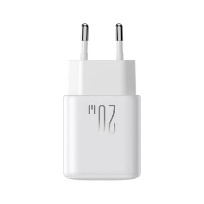 Carregador de Rede Joyroom JR-TCF21, 20W, 3A, 1 x USB-A - 1 x USB-C, Branco