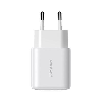 Carregador de Rede Joyroom JR-TCF21, 20W, 3A, 1 x USB-A - 1 x USB-C, Branco