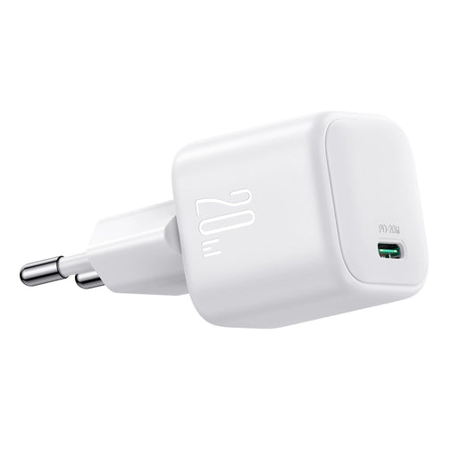 Carregador de Rede Joyroom JR-TCG08, 20W, 3A, 1 x USB-C, Branco