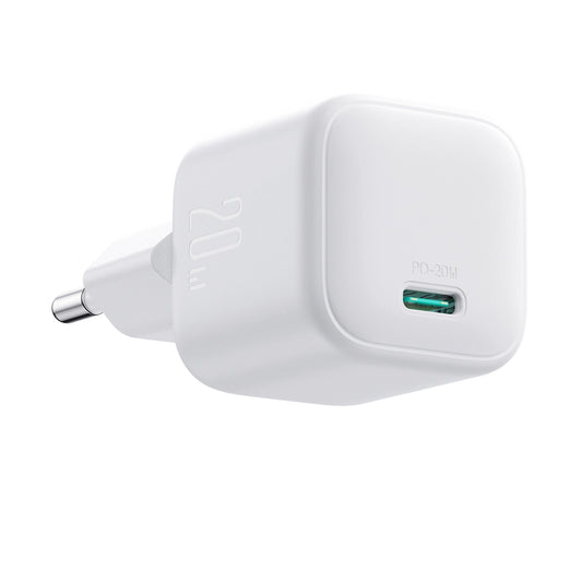 Carregador de Rede Joyroom JR-TCG08, 20W, 3A, 1 x USB-C, Branco