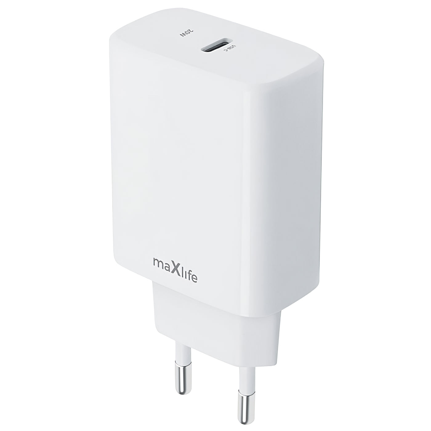 MaXlife MXTC-10-20C, 20W, 3A, 1 x USB-C, branco 