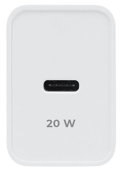 Carregador de Rede MaXlife MXTC-13-20C, 20W, 3A, 1 x USB-C, Branco