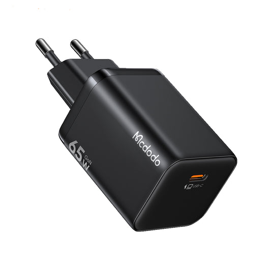 Carregador de Rede McDodo CH-0850 Ultimate Mini, 65W, 3.25A, 1 x USB-C, Preto