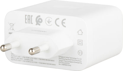 Carregador de Rede OnePlus, 120W, 1 x USB-A, Branco