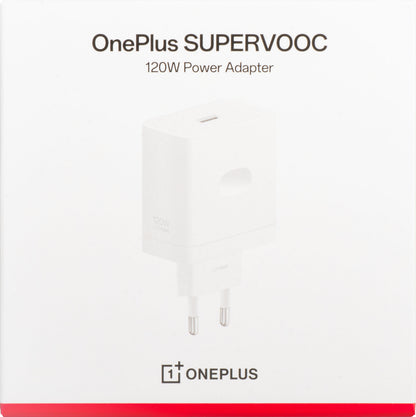 Carregador de Rede OnePlus, 120W, 1 x USB-A, Branco