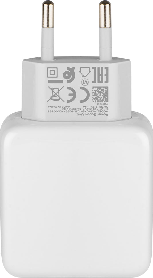 Carregador de Rede Realme, 20W, 4A, 1 x USB-A, Branco VC54JCEH