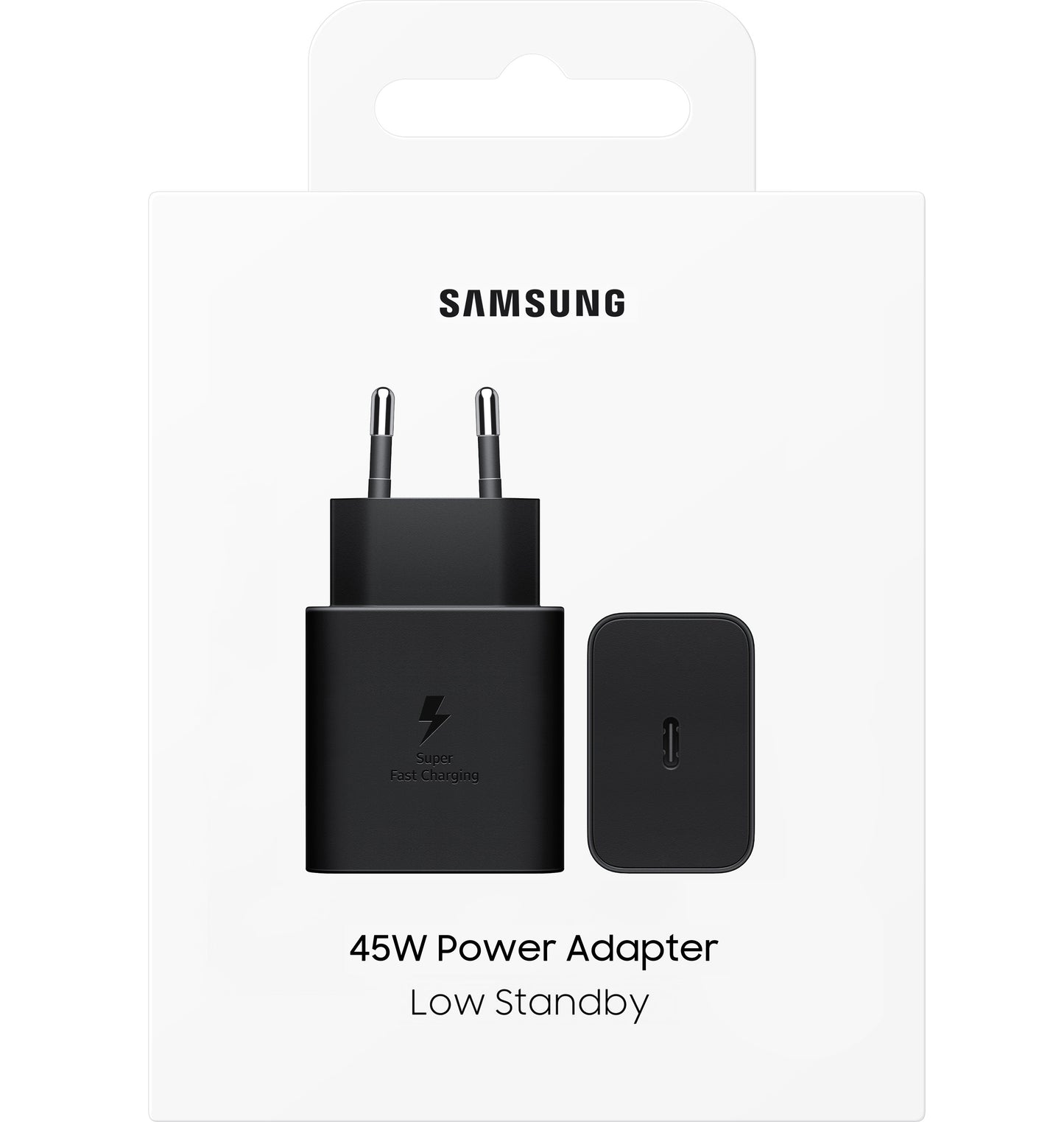 Carregador de Rede Samsung, 45W, 4.05A, 1 x USB-C, Preto EP-T4511NBEGEU