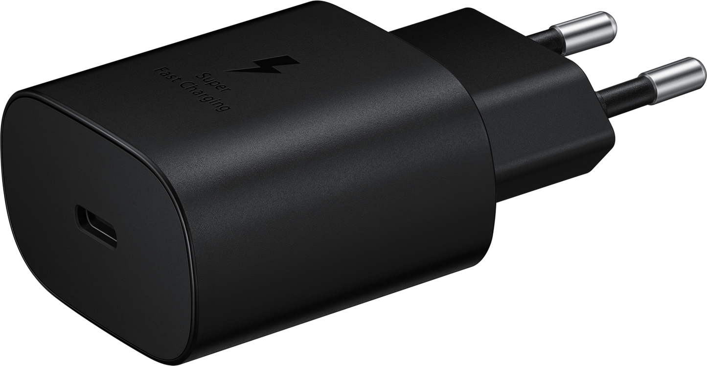 Carregador de rede Samsung EP-TA800, 25 W, 3 A, 1 x USB-C, preto GP-PTU021SOABQ GP-PTU021SOABQ