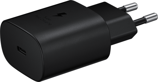 Carregador de rede Samsung EP-TA800, 25 W, 3 A, 1 x USB-C, preto GP-PTU021SOABQ GP-PTU021SOABQ