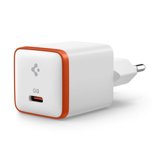 Carregador de Rede Spigen EE301EU Essential, 30W, 3A, 1 x USB-C, Branco ACH08449