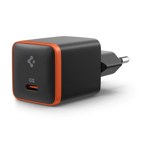 Carregador de Rede Spigen EE301EU Essential, 30W, 3A, 1 x USB-C, Preto ACH08448
