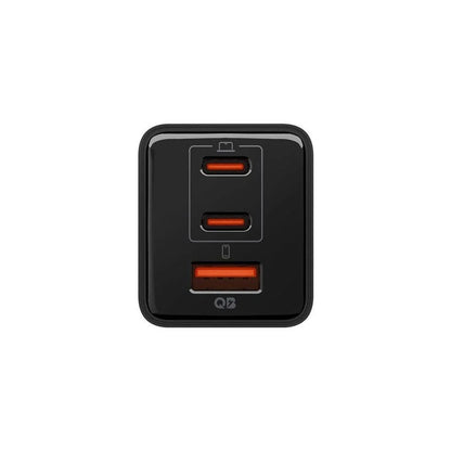 Carregador de Rede Spigen EE473EU Essential, 47W, 3A, 1 x USB-A - 2 x USB-C, Preto ACH09465