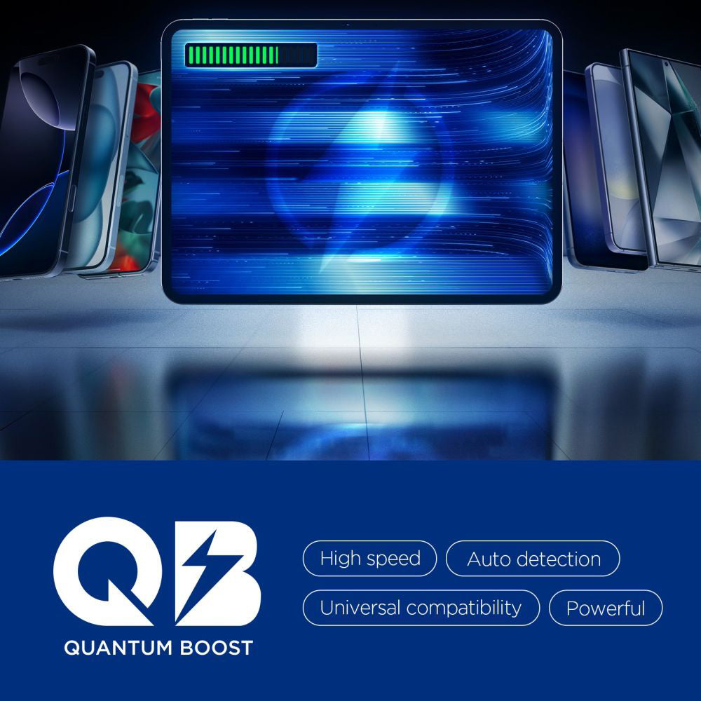 Carregador de Rede Spigen Essential, 35W, 3A, 1 x USB-A - 1 x USB-C, Preto