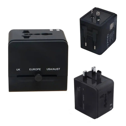 Carregador de Rede Techsuit HHt148 Travel, 10W, 2A, 2 x USB-A, Preto