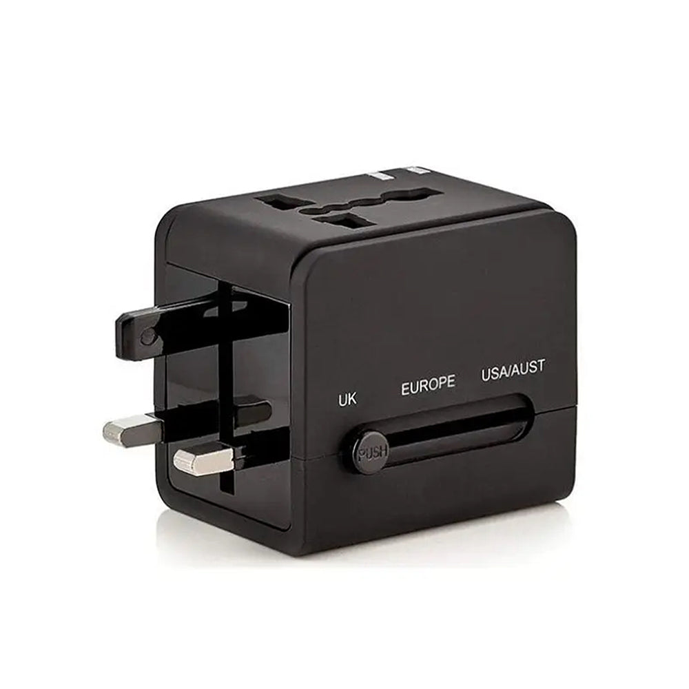 Carregador de Rede Techsuit HHt148 Travel, 10W, 2A, 2 x USB-A, Preto