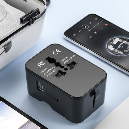 Carregador de Rede Techsuit HHT202-2C Travel, 15W, 3A, 2 x USB-C, Branco