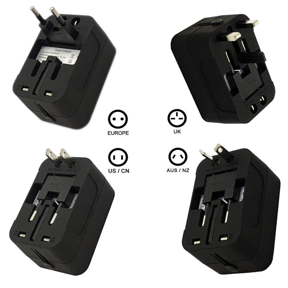 Carregador de Rede Techsuit HHT202 Travel, 10W, 2A, 2 x USB-A, Branco