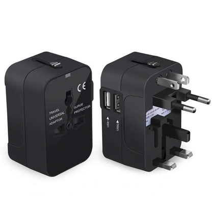 Carregador de Rede Techsuit HHT202 Travel, 10W, 2A, 2 x USB-A, Preto