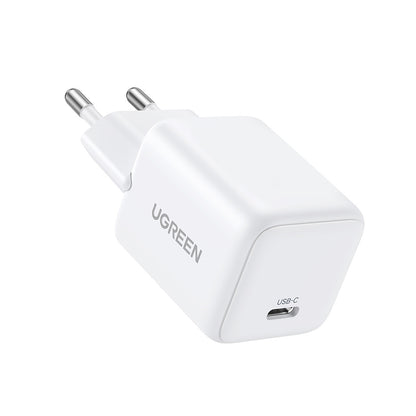 Carregador de Rede UGREEN X512, 20W, 3A, 1 x USB-C, Branco
