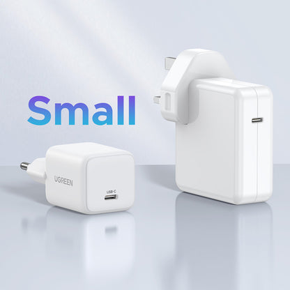 Carregador de Rede UGREEN X512, 20W, 3A, 1 x USB-C, Branco