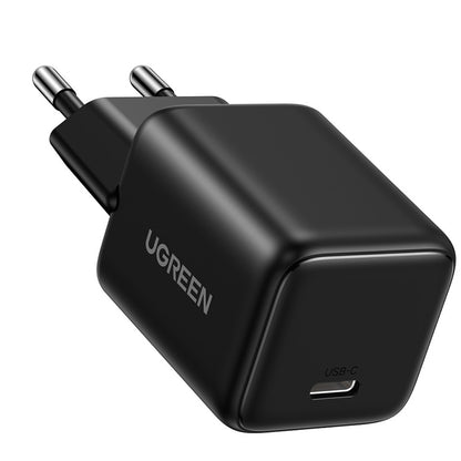 Carregador de Rede UGREEN X512, 20W, 3A, 1 x USB-C, Preto