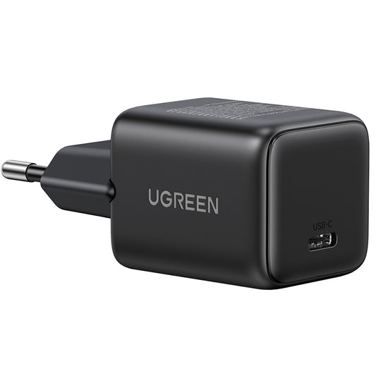 Carregador de Rede UGREEN X513, 30W, 3A, 1 x USB-C, Preto